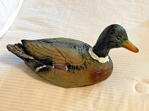 Mallard quacking duck figurine - quacking,